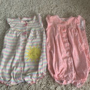 2 onesies for 12 month girl